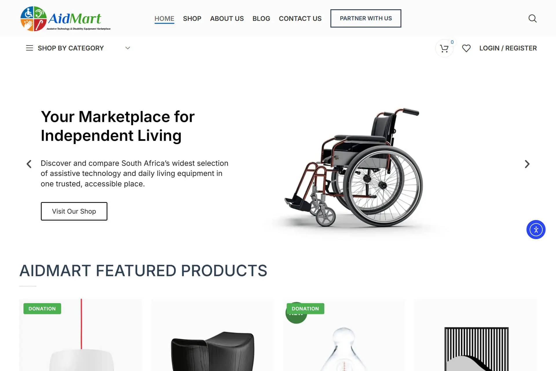 AidMart Responsive Website Design By Pro Web Design