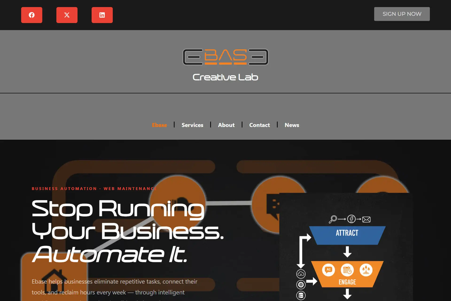 Ebase Responsive Website Design By Pro Web Design