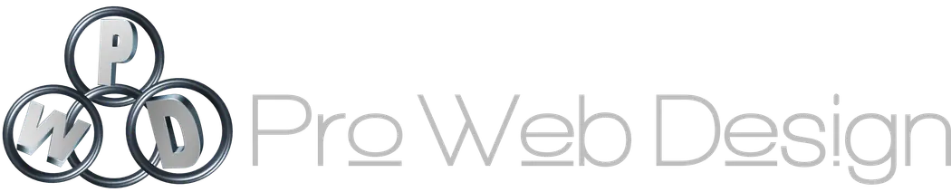 Pro Web Design Logo Horizontal 3Kpx